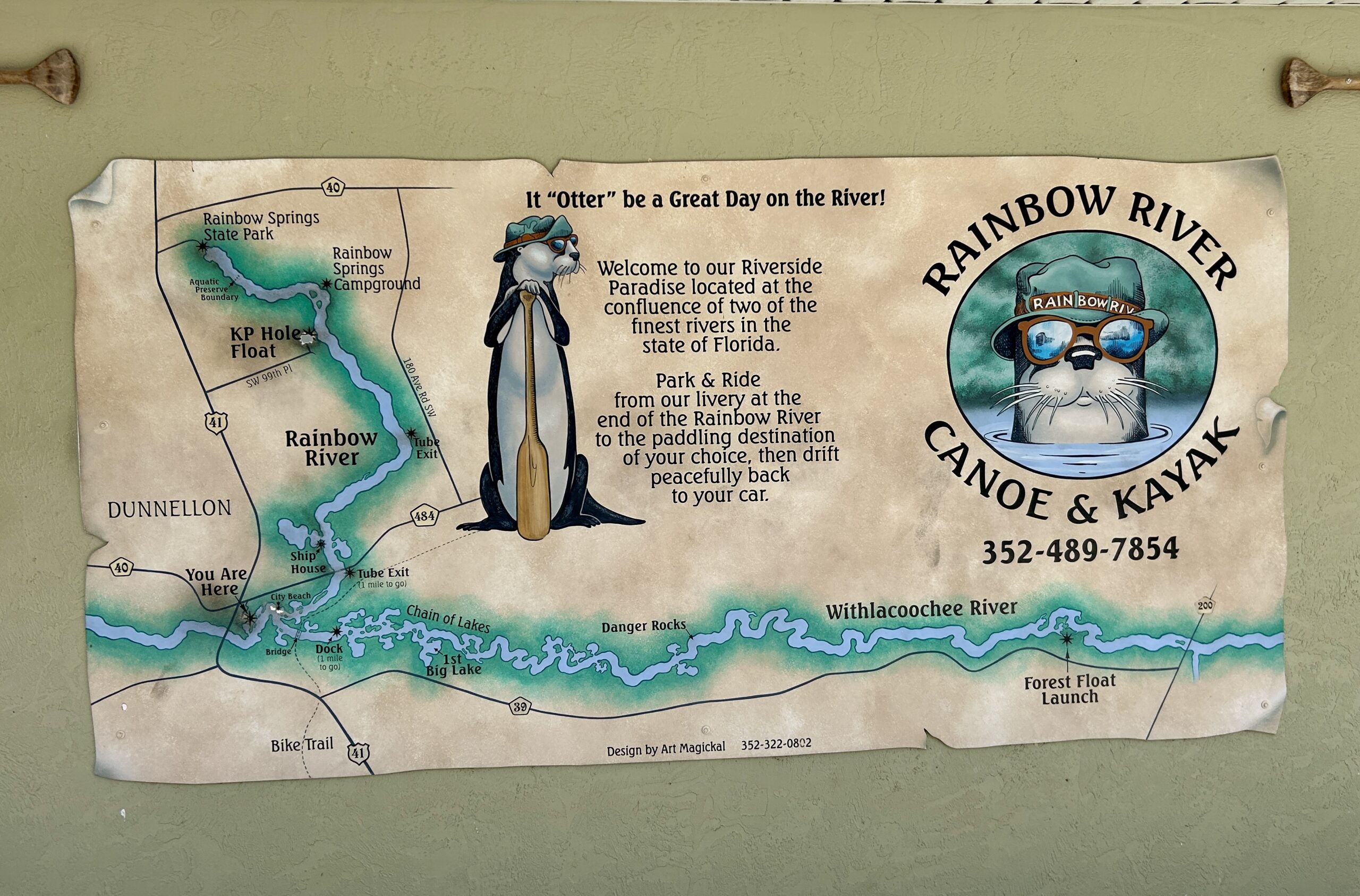 Rainbow River in Dunnellon, FL